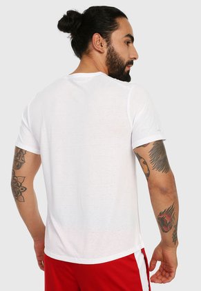 Camiseta Blanco Nike Miler Top Ss