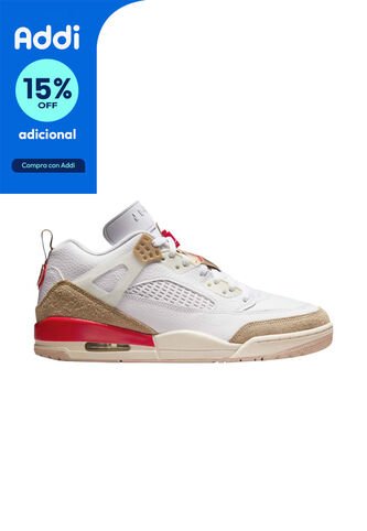 Tenis Nike Jordan Spizike Low Hombre-Blanco/cafe Nike