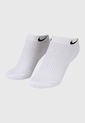 Medias X6 Blanco-Negro Nike Low Cut Dri-fit Socks de Nike