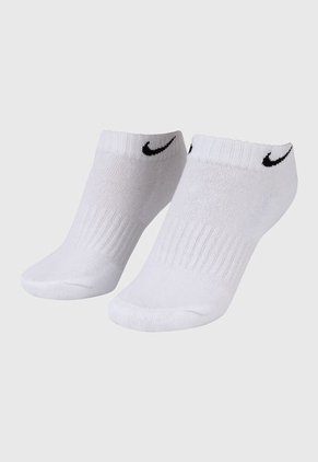 Medias X6 Blanco-Negro Nike Low Cut Dri-fit Socks