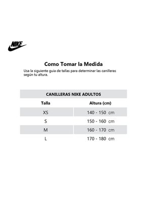 Canilleras Nike Charge Hombre-Blanco