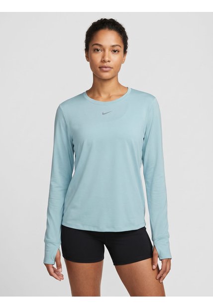 Camiseta Manga Larga Training NIKE One Classic Verde