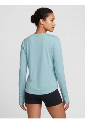 Camiseta Manga Larga Training NIKE One Classic Verde