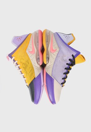 Tenis Basketball Morado Multicolor Nike Lebron XIX Low