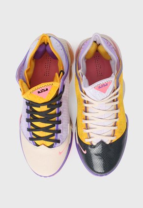 Tenis Basketball Morado Multicolor Nike Lebron XIX Low