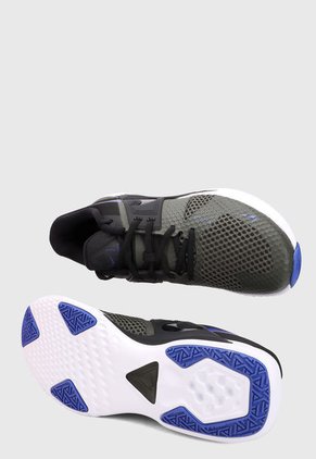 Tenis Training Verde Oliva-Negro-Azul Nike Renew Fusion