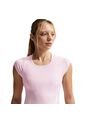 Camiseta Nike Tempo Swoosh Run Df Ss Mujer-Rosa de Nike
