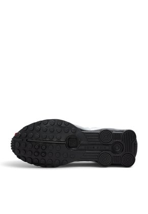 Tenis Nike Shox R4 Hombre-Blanco/Rojo