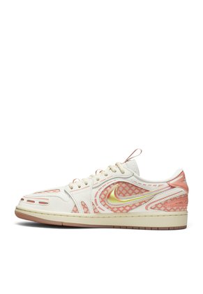 Tenis Nike Air Jordan 1 Low Method Mujer-Beige/Rosa