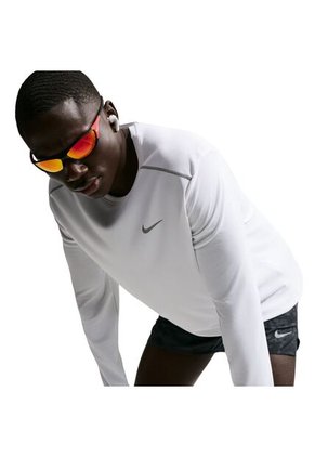 Camiseta Nike Uv Miler Ls Top Hombre-Blanco