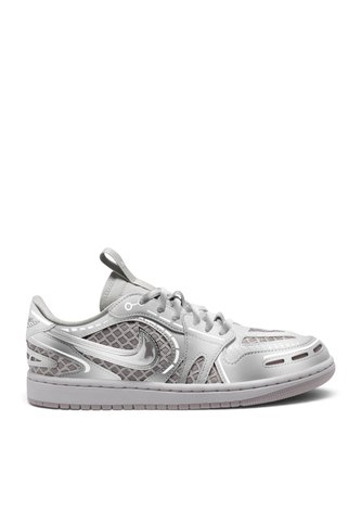 Tenis Nike Air Jordan 1 Low Method Mujer-Plateado Nike
