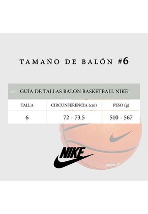 Balon De Basquetbol Nike  Everyday All Court 8P Def-Naranja