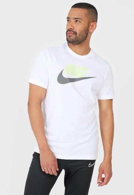 Ingenieria exprimir marrón Camiseta Blanco-Verde-Negro Nike Nike Sportswear - Compra Ahora | Dafiti  Colombia