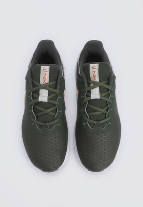 Tenis Training Verde-Blanco-Naranja Nike Legend Essential 2