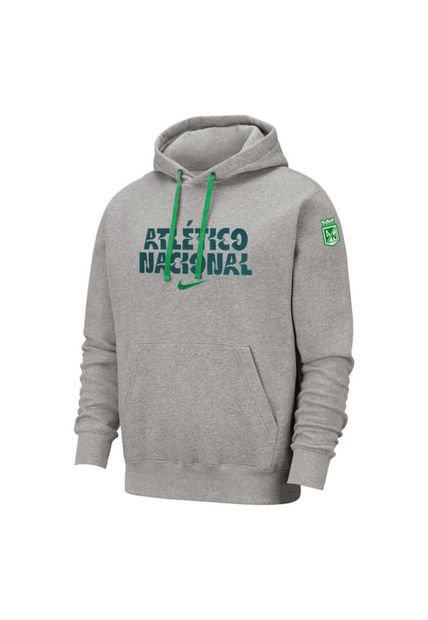 CHAQUETA EQUIPOS NIKE HOMBRE ATLETICO NACIONAL HM9701-063 GRIS Talla S