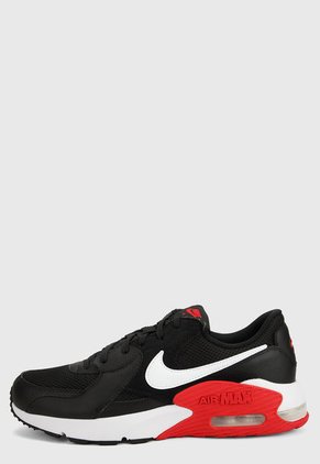 Tenis Lifestyle Negro-Rojo-Blanco Nike Air Max 90