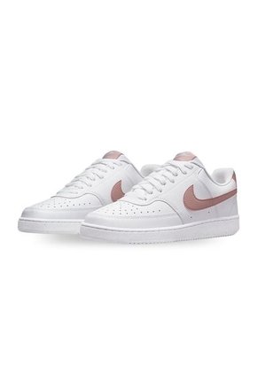 Tenis Nike Court Vision Mujer-Blanco/Rosa