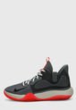 Tenis Basketball Gris-Rojo Nike Kd Trey 5 de Nike