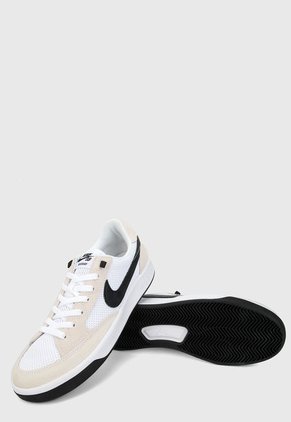 Tenis Skateboarding Beige-Blanco-Negro Nike SB Adversary