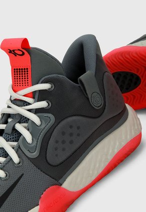 Tenis Basketball Gris-Rojo Nike Kd Trey 5