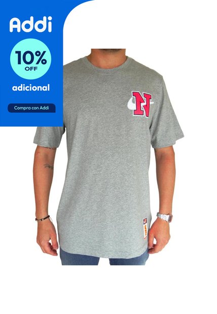 Camiseta Nike Tee Pk3 Lbr-Gris