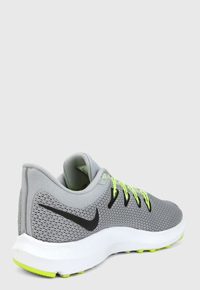 Tenis Running Gris-Negro-Verde-Blanco Nike Quest 2