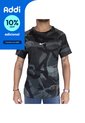 Camiseta Nike Dri-Fit Slim Camo Aop-Negro de Nike