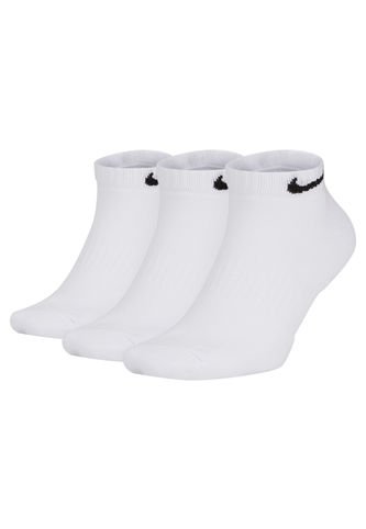 Medias Nike Everyday Cush Low 3Pr - Hombre-Blanco Nike