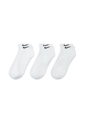 Medias Nike Everyday Cush Low 3Pr - Hombre-Blanco