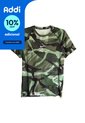 Camiseta Nike Dri-Fit Slim Camo Aop-Verde de Nike