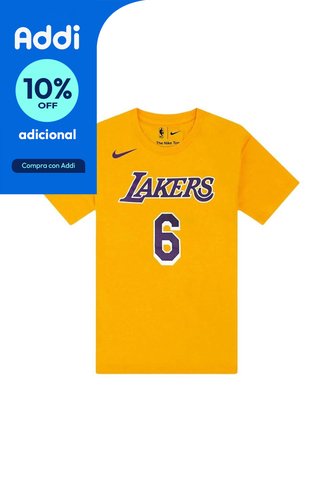 Camiseta Nike Los Angeles Lakers Swingman-Amarillo Nike