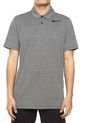 Camiseta Polo Negro-Gris-Blanco Nike Mobility Control Stripe de Nike