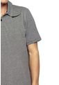 Camiseta Polo Negro-Gris-Blanco Nike Mobility Control Stripe de Nike