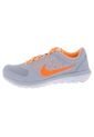 Running Gris-Naranja Neón Nike Flex 2015 Rn Msl de Nike