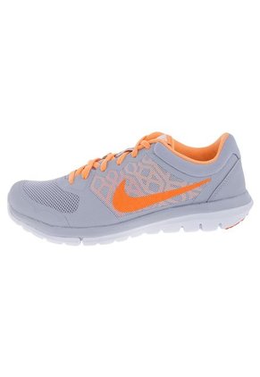 Running Gris-Naranja Neón Nike Flex 2015 Rn Msl