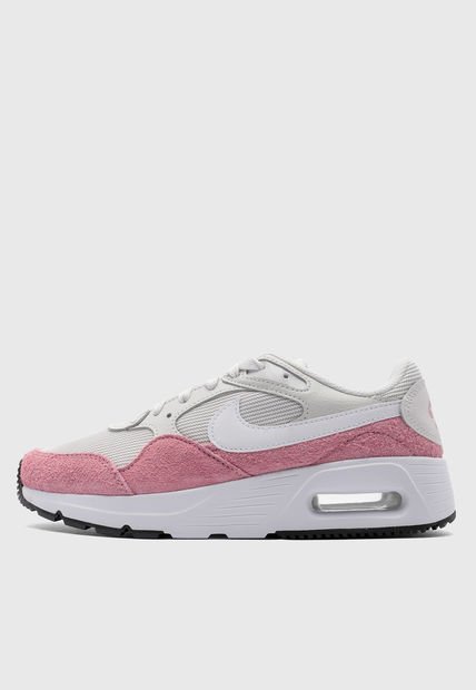 Tenis Lifestyle Gris Seda-Blanco-Rosa NIKE Air Max SC