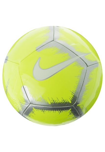 Balón De Fútbol Verde Neón-Gris Nike Ptch Even