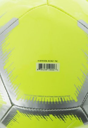 Balón De Fútbol Verde Neón-Gris Nike Ptch Even