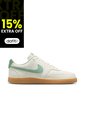 Tenis Nike  Court Vision Lo V2 Nbk Hombre-Blanco/Verde de Nike