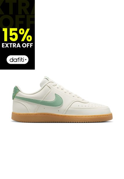 Tenis Nike  Court Vision Lo V2 Nbk Hombre-Blanco/Verde