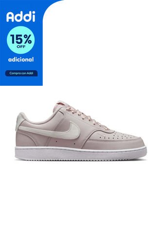 Tenis Nike W Court Vision Lo Nn Ms Mujer-Rosa Nike