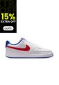 Tenis Nike  Court Vision Lo Hombre-Blanco/Rojo de Nike