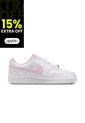 Tenis Nike Court Vision Lo Le Mujer-Blanco/Rosa de Nike