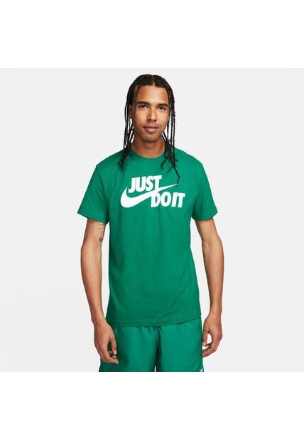 Camiseta Hombre Nike Sportswear Tee Just Do It Swoosh - Verde