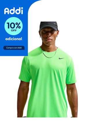 Camiseta Nike M Df Tee Std Flex Hombre-Verde Nike