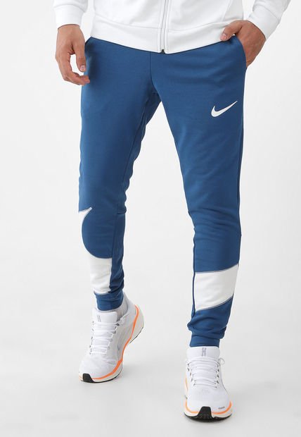 Pantalón Azul Royal-Blanco NIKE Dri Fit