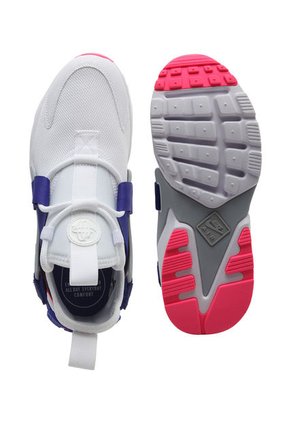 Tenis Blanco-Morado-Rosa Nike Air huarache