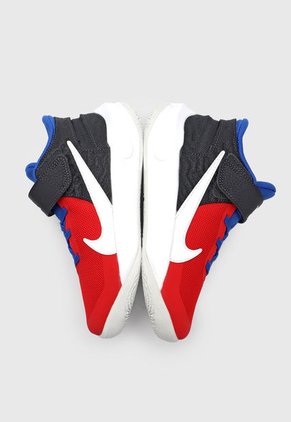 Tenis Basketball Negro-Multicolor Nike Kids Team Hustle D10 Flyease