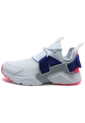 Tenis Blanco-Morado-Rosa Nike Air huarache