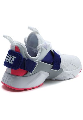 Tenis Blanco-Morado-Rosa Nike Air huarache